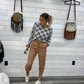 Fuzzy Checkers Sweater