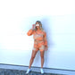 TYE DYE HOODIE AND SHORT SET