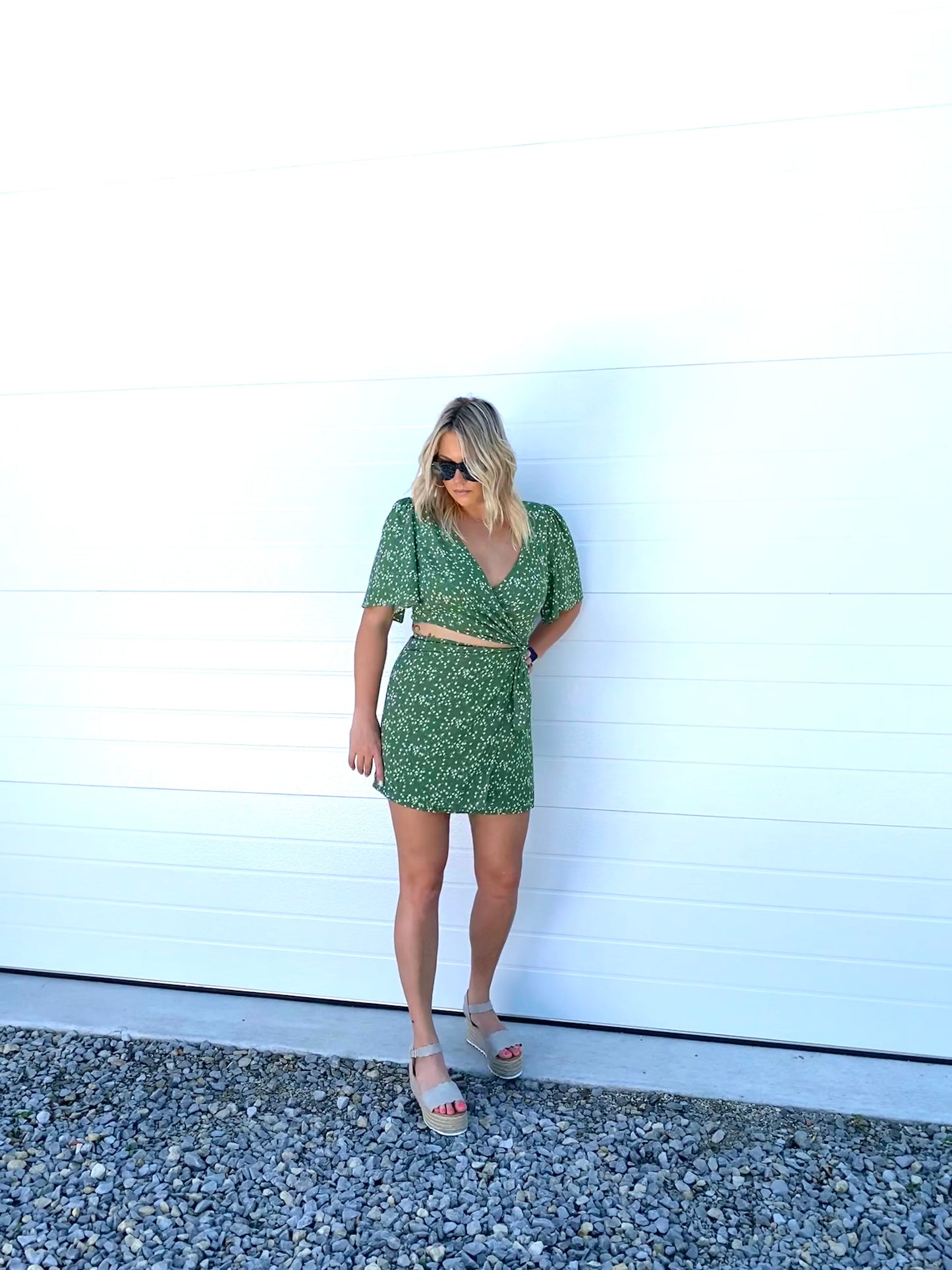 EMERALD DAISY DRESS