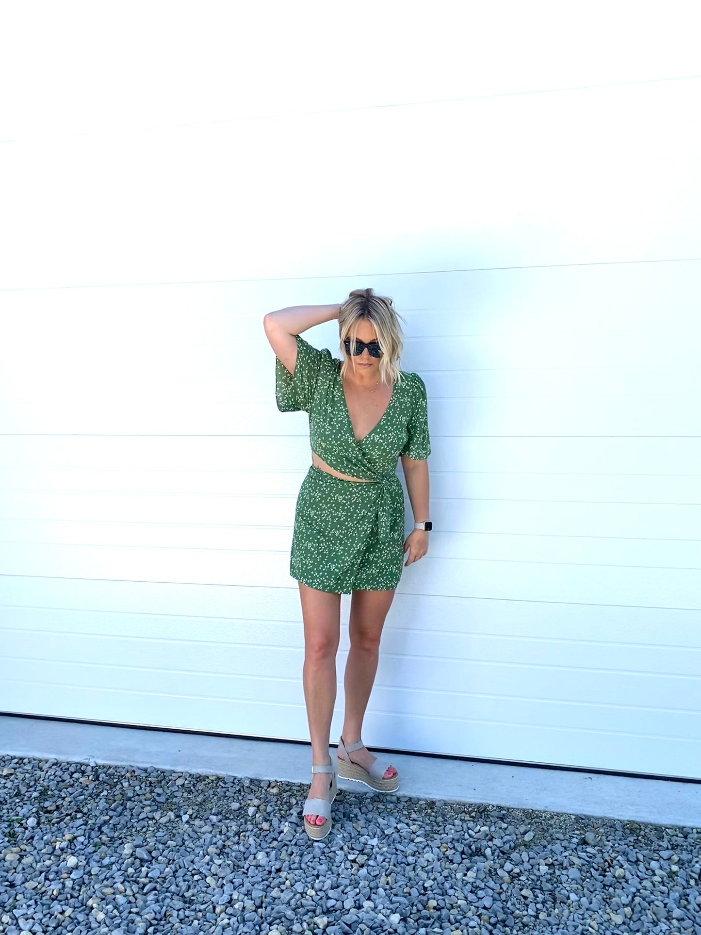 EMERALD DAISY DRESS