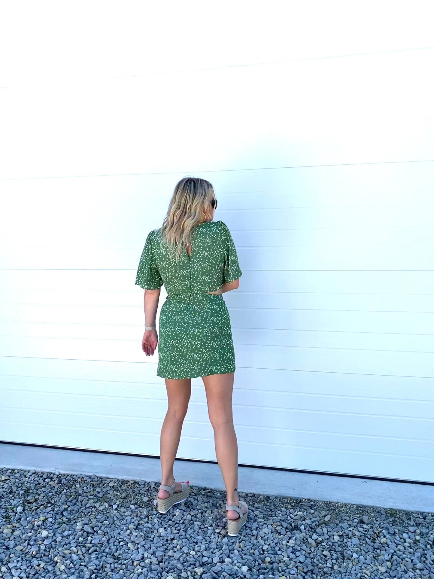 EMERALD DAISY DRESS