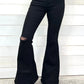 Black Flare Jeans