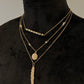 Beads and a Feather Necklace